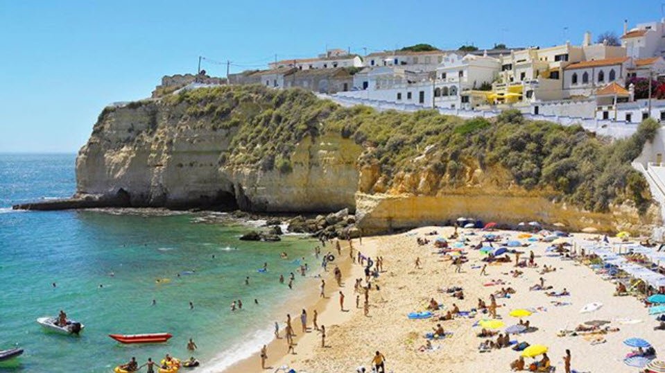 Praia de Carvoeiro, Portugal